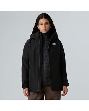 The North Face Carto Mono Triclimate 3-In-1 Hooded Jacket - Black