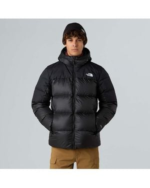 The North Face Diablo Down 2.0 Hooded Jacket Tnf Heather-Tnf-Recycled Down - Black
