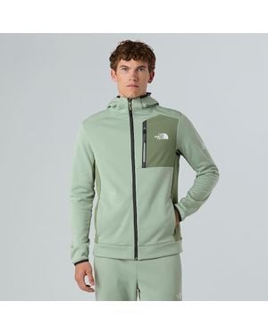 The North Face Mountain Athletics Full-Zip Hooded Fleece - Green
