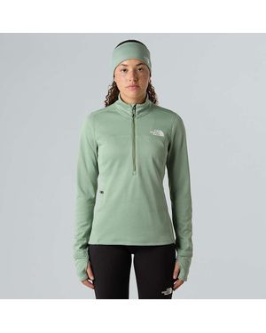 The North Face Winter Warm Pro 1/4 Zip Fleece - Green