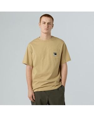 The North Face Mountain Logo Relaxed Pocket T-Shirt - Green