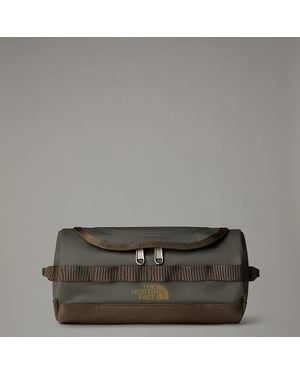 The North Face Base Camp Travel Washbag – Small New Taupe-Smokey-Utility - Green