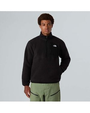 The North Face Yumiori Off-Peak 1/2 Zip Fleece Jacket - Black