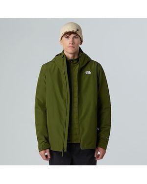 The North Face Carto Mono Triclimate 3-In-1 Hooded Jacket - Green