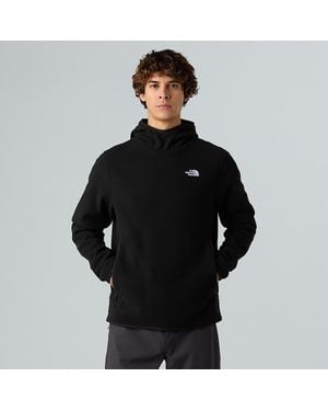The North Face Glacier Hooded Pullover Fleece - Black