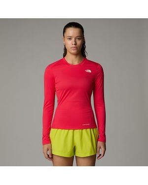The North Face Shadow Long-Sleeve T-Shirt - Red
