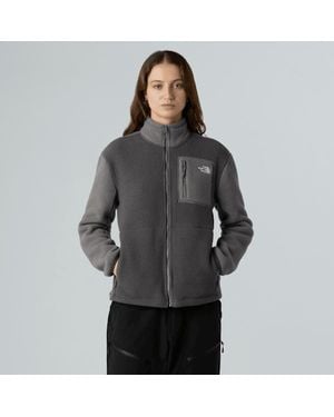 The North Face Yumiori Full-Zip Fleece Jacket Anthracite-Smoked Pearl-Smoked Pearl - Grey