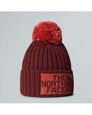 The North Face Heritage Ski Tuke Beanie - Red