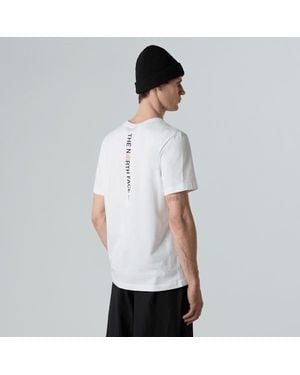 The North Face Vertical Logo T-Shirt - White