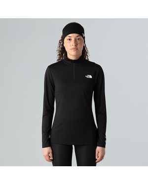 The North Face Flex 1/4 Zip Long-Sleeve Top - Black