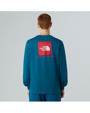 The North Face Redbox Long-Sleeve T-Shirt - Blue
