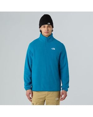 The North Face Glacier 1/4 Zip Fleece - Blue