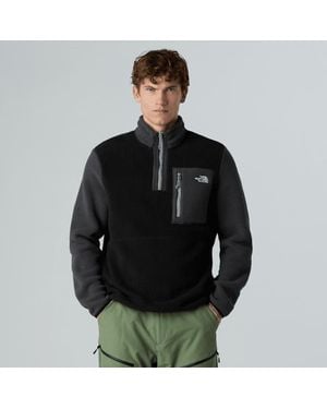 The North Face Yumiori 1/4 Zip Fleece Jacket - Black