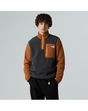 The North Face Yumiori 1/4 Zip Fleece Jacket - Black