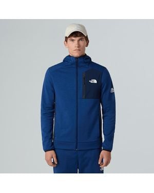 The North Face Mountain Athletics Full-Zip Hooded Fleece - Blue