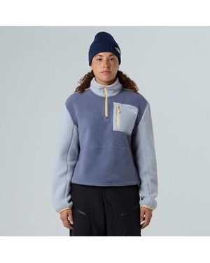 The North Face Yumiori 1/4 Zip Fleece Jacket - Blue