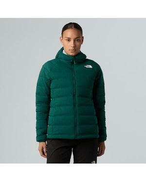 The North Face Abseil Stretch Down Hooded Jacket - Green