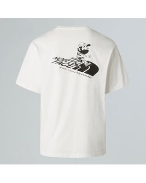 The North Face Run Graphic Relaxed T-Shirt - White