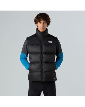 The North Face Diablo Down 2.0 Gilet Tnf Heather-Tnf-Recycled Down - Black