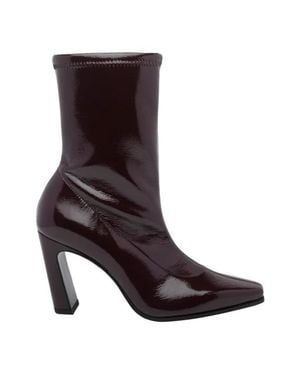 Stuart Weitzman Stivaletti Con Tacco Stassi Stretch - Marrone