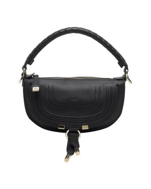 Chloé Borsa A Spalla Marcie Nera - Nero