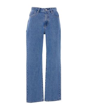DUNST Jeans Dritti Denim Essentiel - Blu