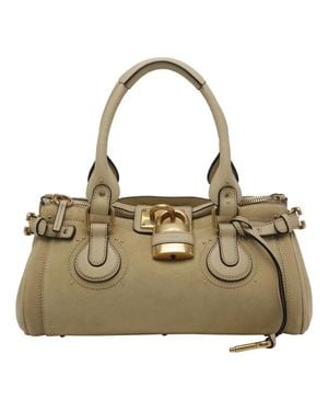 Chloé Borsa A Spalla Paddington - Metallizzato