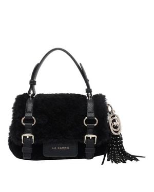 La Carrie Borsa A Mano Teddy Nera - Nero