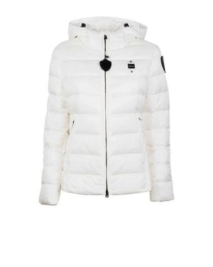 Blauer Giaccone Bianco Ottico