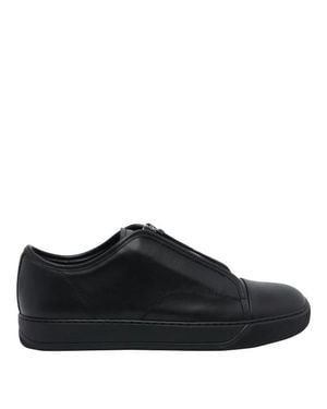 Lanvin Sneakers Nere Dbb1 Zip - Nero