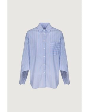 Gaelle Camicia Over - Blu
