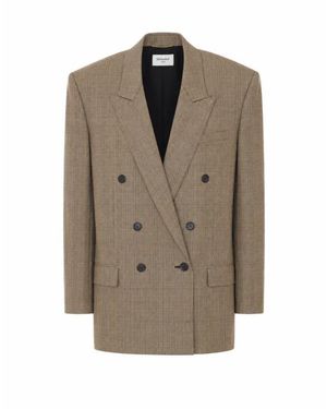 Saint Laurent Giacca - Marrone