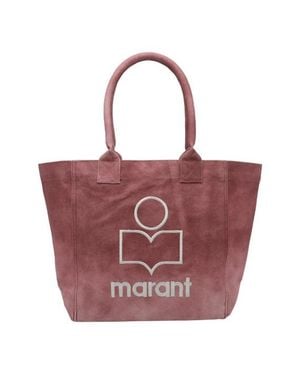 Isabel Marant Borsa Tote Shopping Yenki Rosa - Rosso