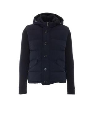 Moorer Piumino Ibrido Foscolo Blu Scuro