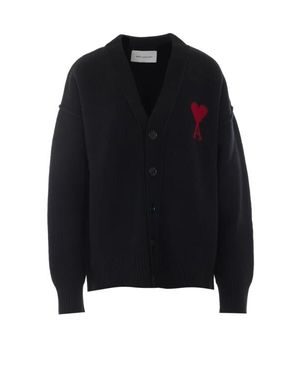 Ami Paris Cardigan Nero