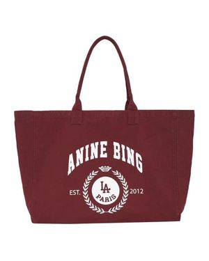 Anine Bing Borsa Tote - Rosso