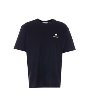 Premiata T-Shirt E Polo Nero - Blu