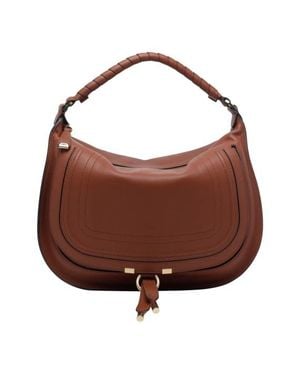 Chloé Borsa A Spalla Marcie - Marrone