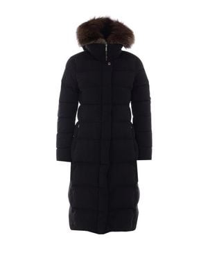 Moorer Giaccone Nero - Blu