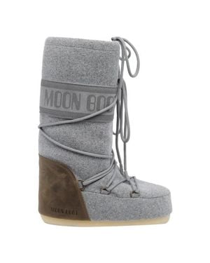 Moon Boot Stivali Icon Grigi - Grigio