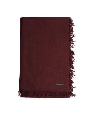 Faliero Sarti Sciarpa Enrica Bordeaux - Viola