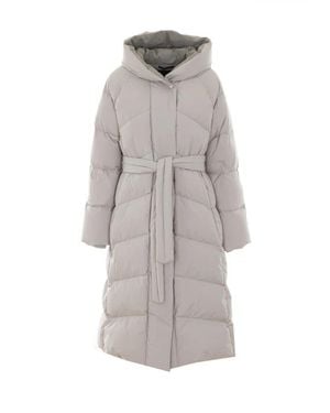 Moorer Parka Imbottito Wintra - Grigio