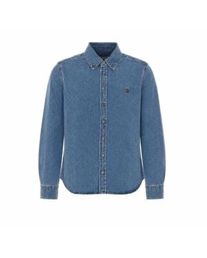 Ami Paris Camicia Denim Blu
