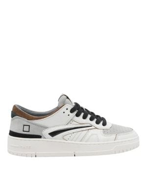Date Sneakers Bianche - Grigio