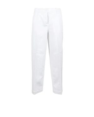 Via Masini 80 Pantaloni Ottico - Bianco
