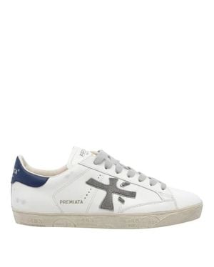 Premiata Sneakers Basse Steven - Bianco