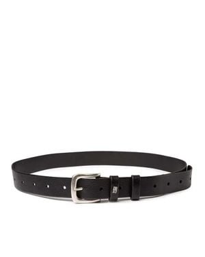 A.s.98 Cintura Pelle Nera - Nero