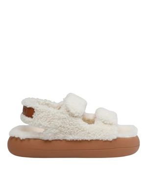 Moon Boot Pantofole Slip-On Bianche - Bianco
