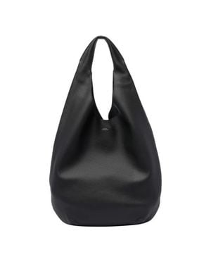 A.P.C. Borsa Tote Neige - Nero
