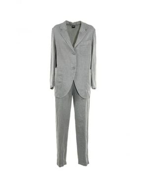 Aspesi Tailleur Giacca E Pantalone - Grigio